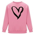thumbnail image 4 of PNTUTB Fashion Valentine's Day Print Loose Comfort Casual Long Sleeves Crew Neck Pullover Sweatshirts for Men, 4 of 6