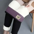 thumbnail image 2 of Dyegold Winter Leggings Ladies Winter Warm Joggers Fleece Lined Running Leggings Women Women'S Pants Fall Outfits Fall Fashion 2023 ​Christmas ​Fleece Lined Jeans Women ​Savings, 2 of 7