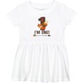 thumbnail image 3 of Inktastic 1st Birthday Fox 1 Year Old Girls Baby Dress, 3 of 5
