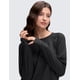 thumbnail image 5 of Sudadera CRZ YOGA Cloud Jersey Manga Larga Negra XL, 5 of 7