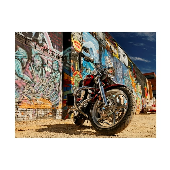 Trademark Fine Art 'Boise Freak Alley 1' Canvas Art by Mike Jones Photo
