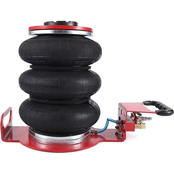 3 Ton/6600 lbs Air Jack Pneumatic Jack, 3-5S Fast Lifting for Car Repair, Brass Valve