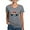 Gray, variant on - Alta Alta Utah T Shirt - Women's V-Neck Dark T-Shirt