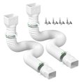 thumbnail image 4 of Paquete de 2 extensores de bajante extensibles de 21 a 60 pulgadas para la mayoría de bajantes FLhrweasw Nuevo, 4 of 6