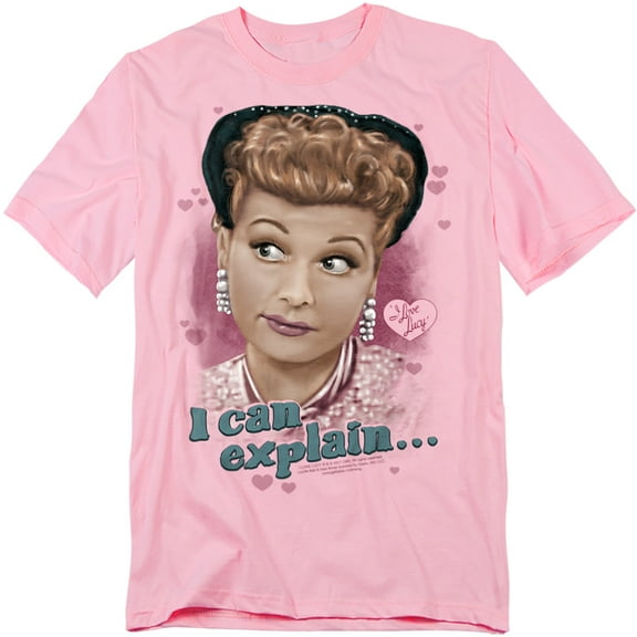 I Love Lucy T-Shirt I Can Explain Unisex Graphic Tee For Men & Women