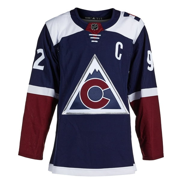 Gabriel Landeskog Colorado Avalanche Signed Alt Adidas Jersey