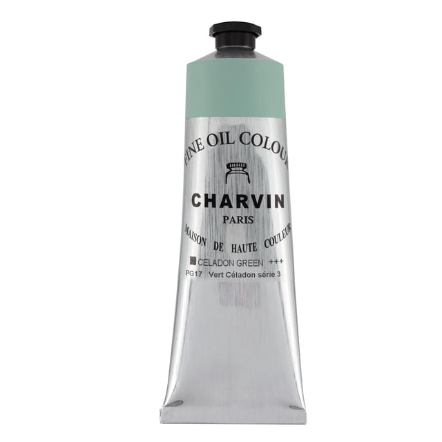 Pintura al óleo Charvin Verde Celadón tubo de 150 ml