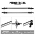 thumbnail image 4 of Unique Bargains 2pcs 150mm 5.91' Car Splitter Support Rods Adjustable Front Rear Bumper Lip Splitter Strut Rod Tie Support Bars Black, 4 of 7
