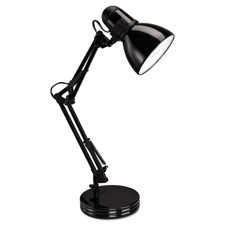 Architect Lamp, Adjustable, Clamp-on, 6.75w x 20d x 28h, Black Architect Lamp, Adjustable, Clamp-on, 6.75w x 20d x 28h, Black