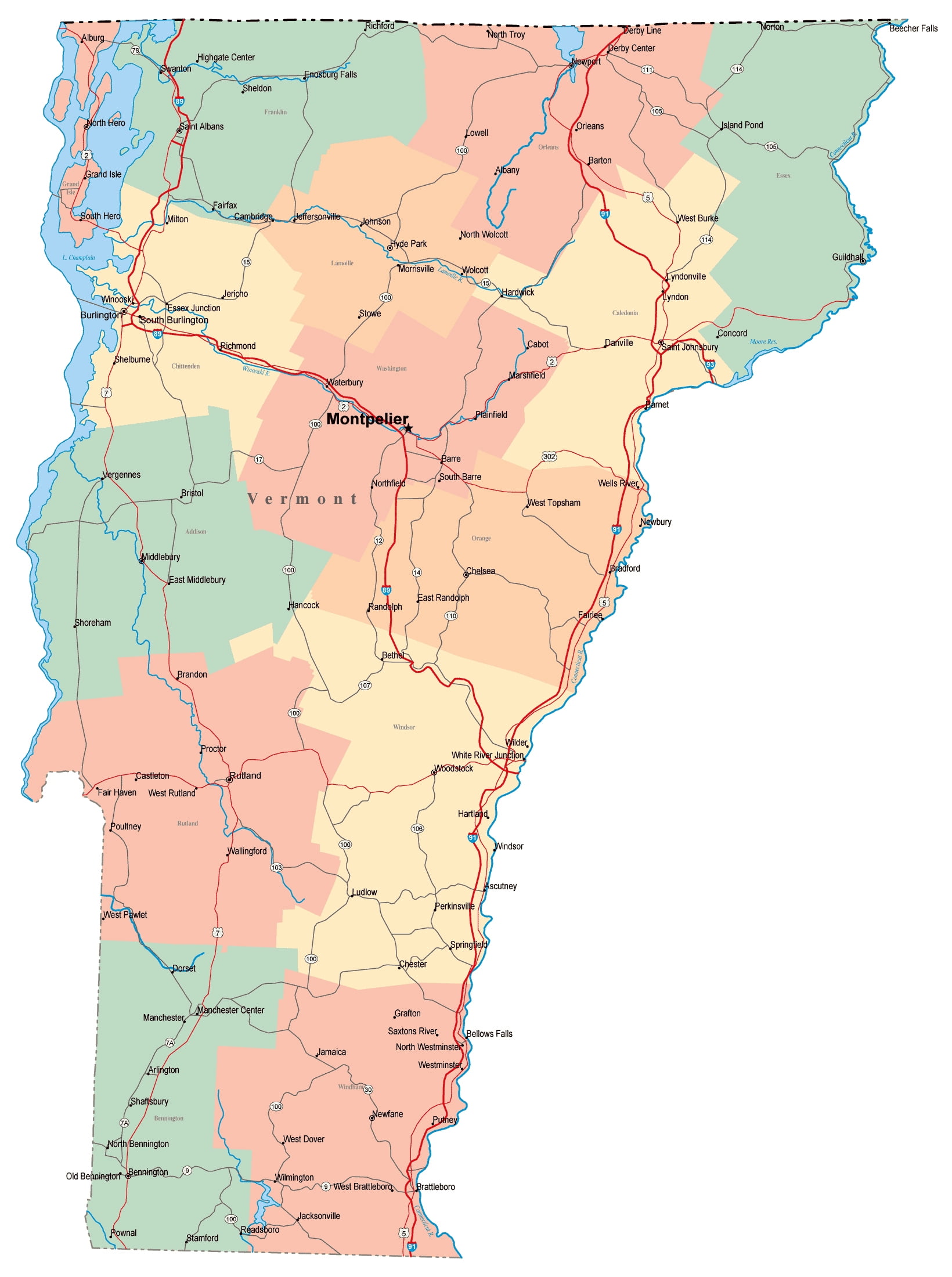 Vt Roads 511