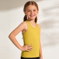 thumbnail image 4 of Abcomgle Kids Tank Tops for Girls Sleeveless Athletic Summer Tanks for Girls Solid Racerback Workout Dancewear, 4 of 6