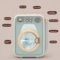 thumbnail image 3 of Rotatable Kids Washing Machine Laundry Toy Set para electrodomésticos de lavado en el hogar - Orange, 3 of 3