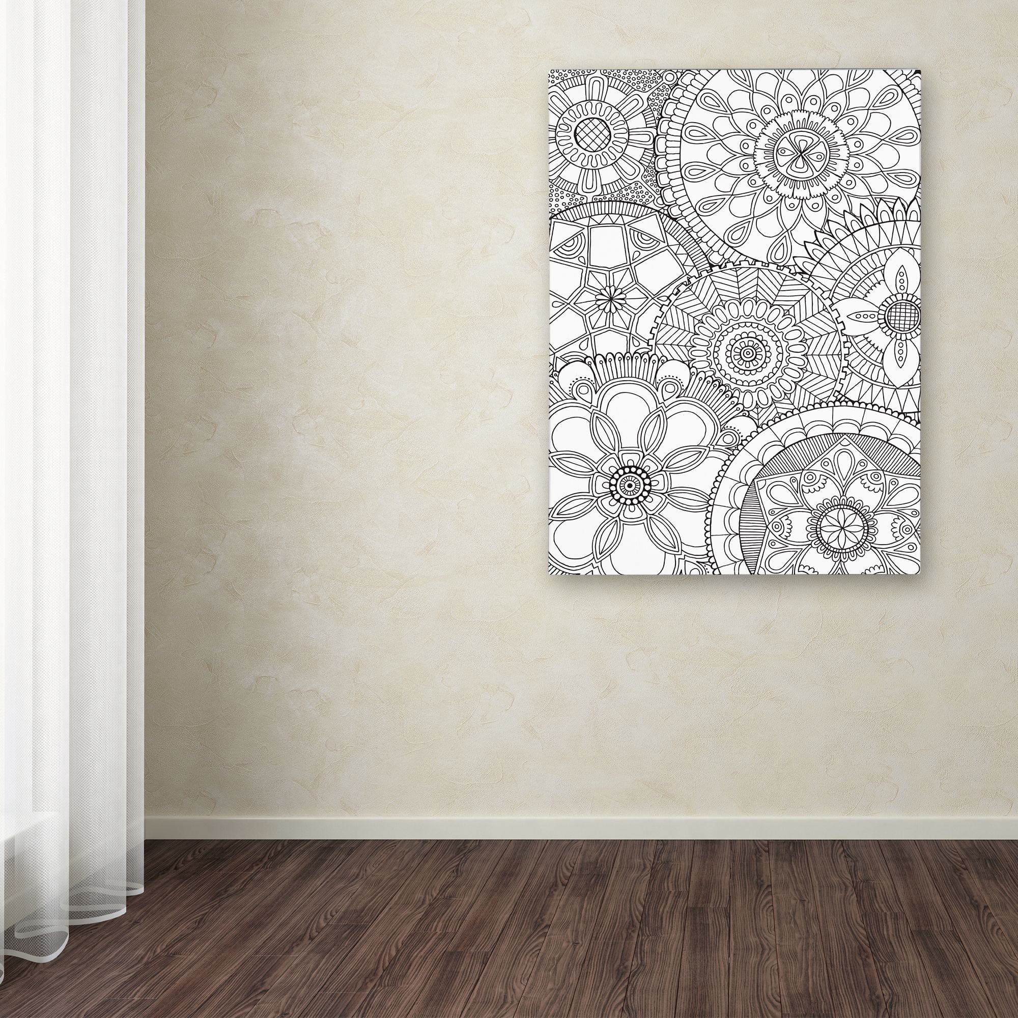 Trademark Fine Art "Family Mandalas" Canvas Art by Hello Angel