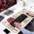 thumbnail image 2 of Long Mouse Pads for Desk,Beige Christmas Tree Pattern Desk Mats on Top Of Desks, Desk Mouse Pad Extra Large with 3mm Non-Slip Base and Stitched Edge for Gaming,Office,Work,Home 31.5x15.7in, 2 of 5