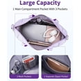 thumbnail image 4 of Travel Duffel Bag for Spirit Airlines Personal Item Bag 18x14x8 Underseat Carry on Cabin Bags Underseat, Expandable Weekend Overnight for Women Men, 4 of 7
