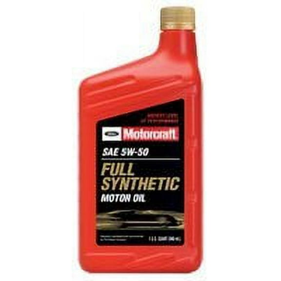 5w50 Ford Motorcraft XO-5w50-QGT Full Synthetic Motor Oil 12 qt case