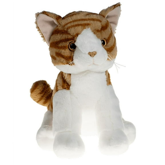 Plush Gear Creamsicle The Tabby Cat with Reindeer PJ for Stuffed Animal Outfit - 16 inch Make Own Plushie Teddy Bear Adorable Clothes, Gift for Kids