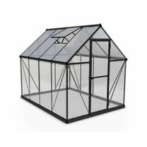 6 x 8 ft. Hybrid Greenhouse, Gray