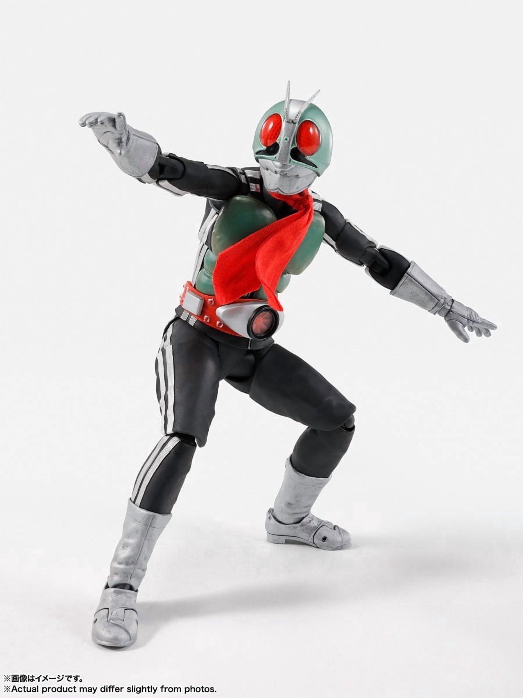 Tamashii Nations Masked (Kamen) Rider: Kamen Rider 1 Legendary Showa Masked Riders Edition First Release (Shinkocchou Seihou) S.H.Figuarts Action Figure