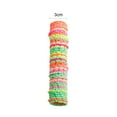 thumbnail image 5 of GROFRY 50Pcs 3cm Elastic Hair Ties Ponytail Holders Rubber Bands Hair Styling Tools for Girls, 5 of 8