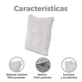 thumbnail image 2 of Cojines de Chenille Cuadrados para Sofa Dormitorio Oficina Set de 2 piezas Plateado GAON, 2 of 7