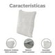 thumbnail image 2 of Cojines de Chenille Cuadrados para Sofa Dormitorio Oficina Set de 2 piezas Plateado GAON, 2 of 7