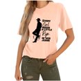 thumbnail image 1 of Birdeem Mode Femmes Décontracté Imprimé Chandail à Manches Courtes T-Shirt Hauts Blouse, 1 of 4