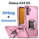 thumbnail image 2 of Funda Samsung Galaxy A34 5G Case Anticaída Pata De Apoyo Incorporada Proteger La Pantalla Airbag A Prueba De Choques Proteger La Cámara Gao Jiahui unisex, 2 of 2