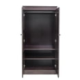 thumbnail image 4 of Pemberly Row Armoire Garde-Robe de 5 Pi de Hauteur 60"H X 30"L en Espresso, 4 of 10