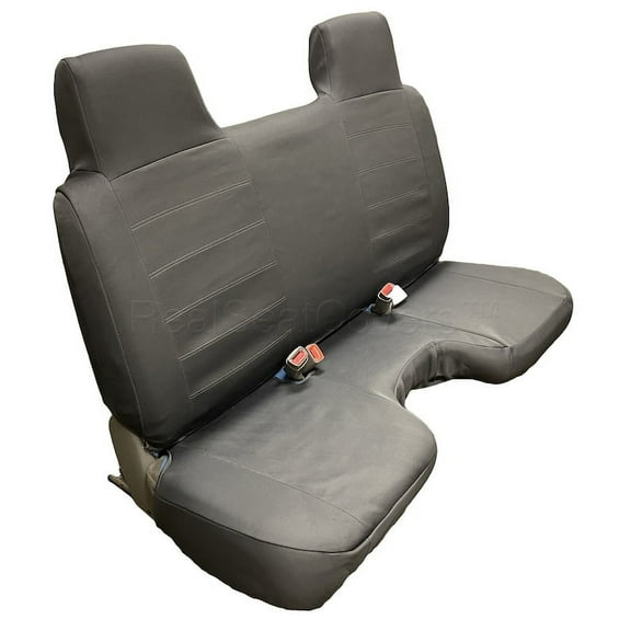 RealSeatCovers A27WPDGRSC Dark Gray Double Stitched Neoprene Waterproof Chevy S10 CSonoma S15 Xcab