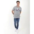 thumbnail image 3 of Playera K-Swiss Peanuts Jhom Para Hombre Color Gris, 3 of 4