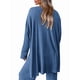thumbnail image 5 of Conjuntos de Dos Piezas para Mujer, Camisetas de Larga A Juego, Pantalones Anchos y Chándales, Ropa de Otoño. Azul L, 5 of 10
