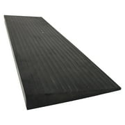 INTBUYING Non-Slip Rubber Threshold Ramp for Doorways Driveways 5.9 x 35.4 x 0.8