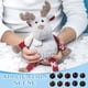 thumbnail image 5 of 30 pares de ojos de seguridad en forma de estrella para crochet, 10 colores, 16 mm, ojos de resina con purpurina 3D para manualidades, ojos para amigurumi con arandelas, ojos de plástico para crochet, 5 of 9