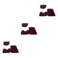 thumbnail image 1 of Transemion 1/2/3/5 3pieces Anti-slid Particles Rug Set Secure And for Slip-free Bathroom Mats For Wine Red 3PCS, 1 of 6