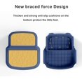 thumbnail image 6 of 2 Step Stool -Toddler Step Stool for Bathroom Sink-Dual Height 9.5" Non-Slip for Potty Training, Kitchen, Bedroom & Classroom (Blue), 6 of 17