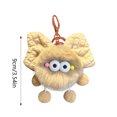 thumbnail image 2 of Cute Keychain With Bow Soft Toy Car Accessory Backpack Charm For Girls Boys Kids Stuffed Animal, 2 of 5