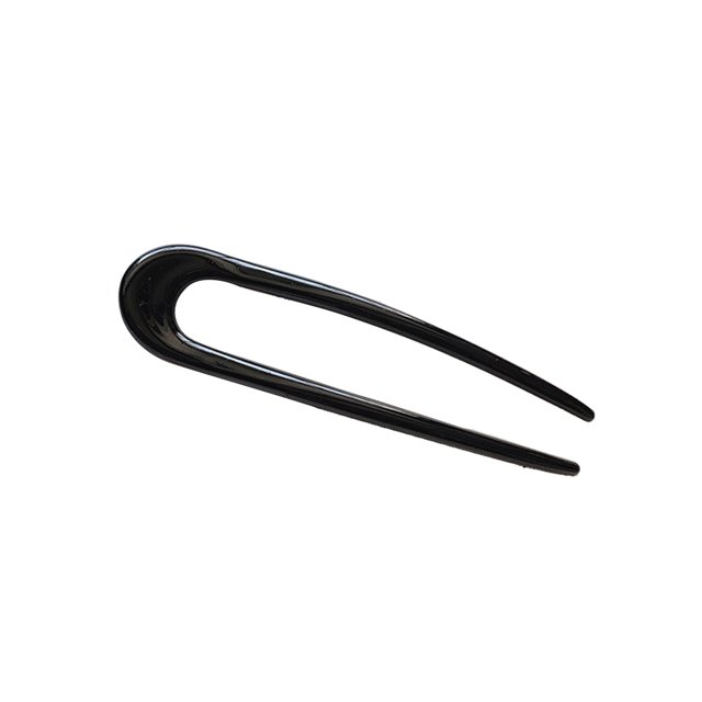 Minnieouse Palillos para el cabello en forma de U, moda para chicas, elegante horquilla hecha a mano para mujeres, soporte ligero, accesorios para la cabeza Accesorio para el cabello Negro Minnieouse AP011005-01B