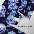 thumbnail image 6 of Yiaed crystal Skull Print Tapestry for Bedroom,Tapestry Wall Tapestries, Tapestry Aesthetic for Living Room Dorm Room 51" X 60", 6 of 6