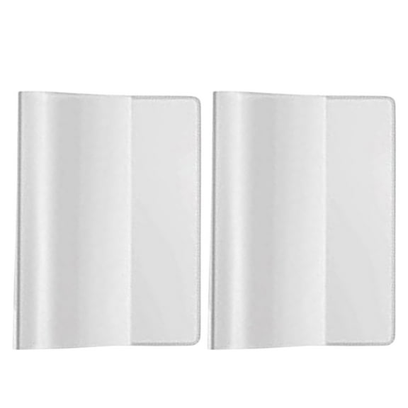 2Pcs Rigid Print Protectors, Hard Clear Plastic Sleeves for Paper, Heavy Duty Waterproof Photo Sheet Protectors,Plastic Document Holder for Birth Certificate, Document Holder, Poster, Magazine(blue)