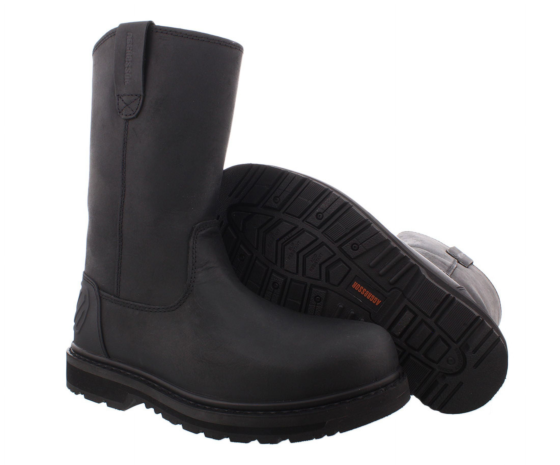 Aggressor steel toe boots sale