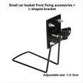thumbnail image 2 of Soporte de Liberación Rápida para Cesta Delantera y Trasera de Bicicleta, para Portaequipajes, Bicicletas, Bicicletas Plegables, Bicicletas Eléctricas y Scooters, Talla S., 2 of 5