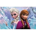 Disney Frozen 7 Wood Jigsaw Puzzles in Wood Storage Box