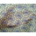 thumbnail image 4 of oneOone Silk Tabby Fabric Floral Block Print Fabric By The Yard 42 Inch Wide, 4 of 4