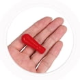 thumbnail image 3 of unbranded  50 Pcs Transfer Pipette Caps Glass Graduated Droppers Tips Red, 3 of 8