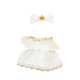 thumbnail image 5 of Vestido de muñeca de peluche de 15 cm con accesorio para el cabello Lindos vestidos de muñeca Disfraces Elegantes Fáciles de usar Hermosos accesorios, 5 of 7