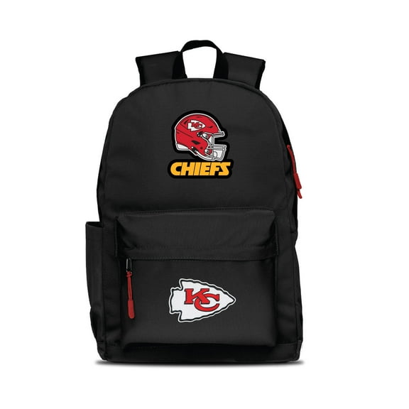 MOJO Black Kansas City Chiefs Two Logo Campus Backpack