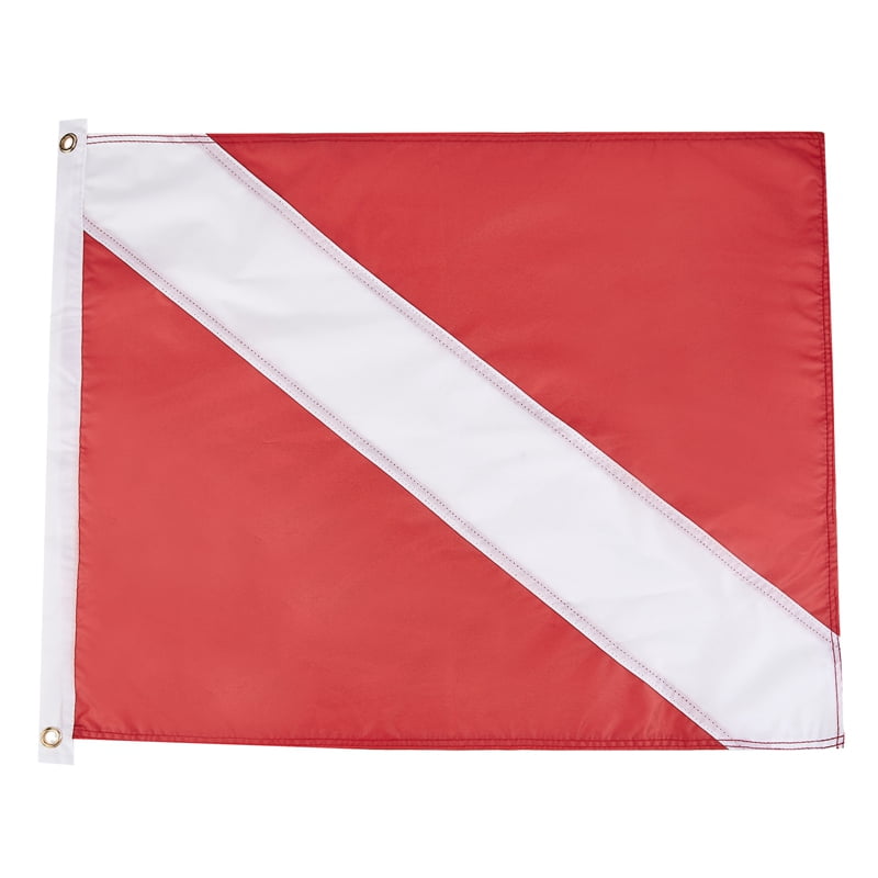 Scuba Diving Flag Boat Signal Flag Snorkeling Boat Signal Floater Flag