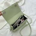 thumbnail image 2 of Bolsa bandolera de hombro de PU de Color puro con patrón a cuadros, monedero pequeño Vintage para mujer Ndcxsfigh Para Estrenar, 2 of 9