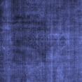 thumbnail image 1 of Ahgly Company Indoor Square Persian Blue Traditional Area Rugs, 4' Square, 1 of 4